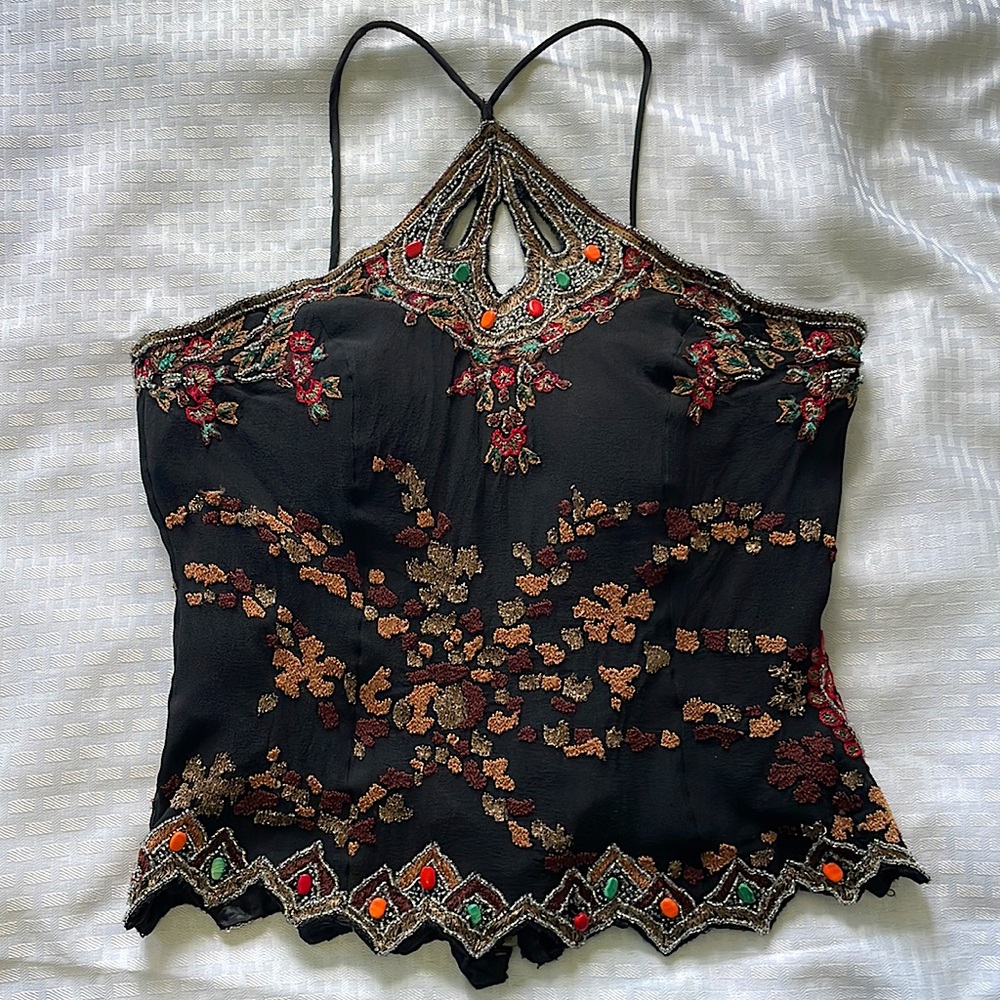 Aftershock embellished top